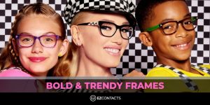 Bold and trendy frames