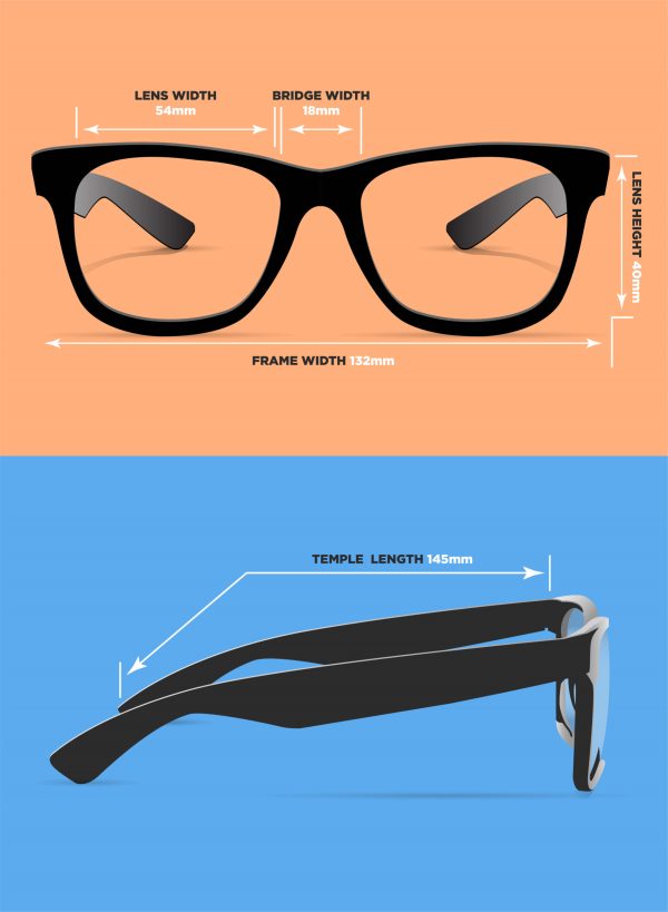 Fitting Eyeglasses: A Guide to the Numbers on Your Frames - EZOnTheEyes