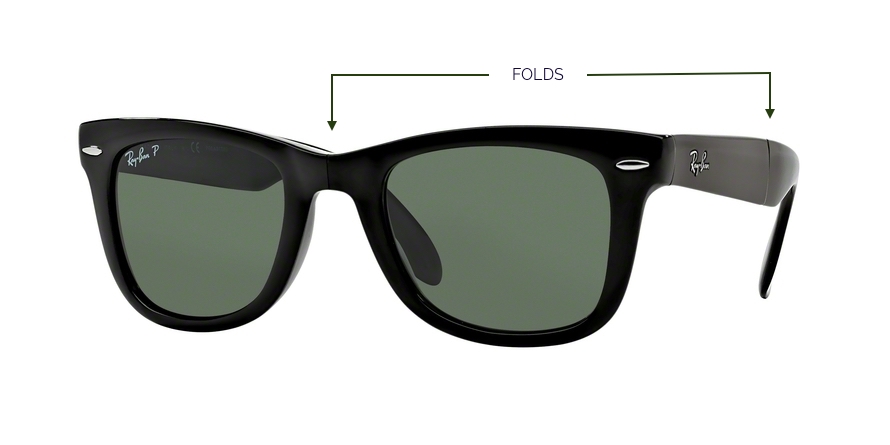 Folding wayfarers