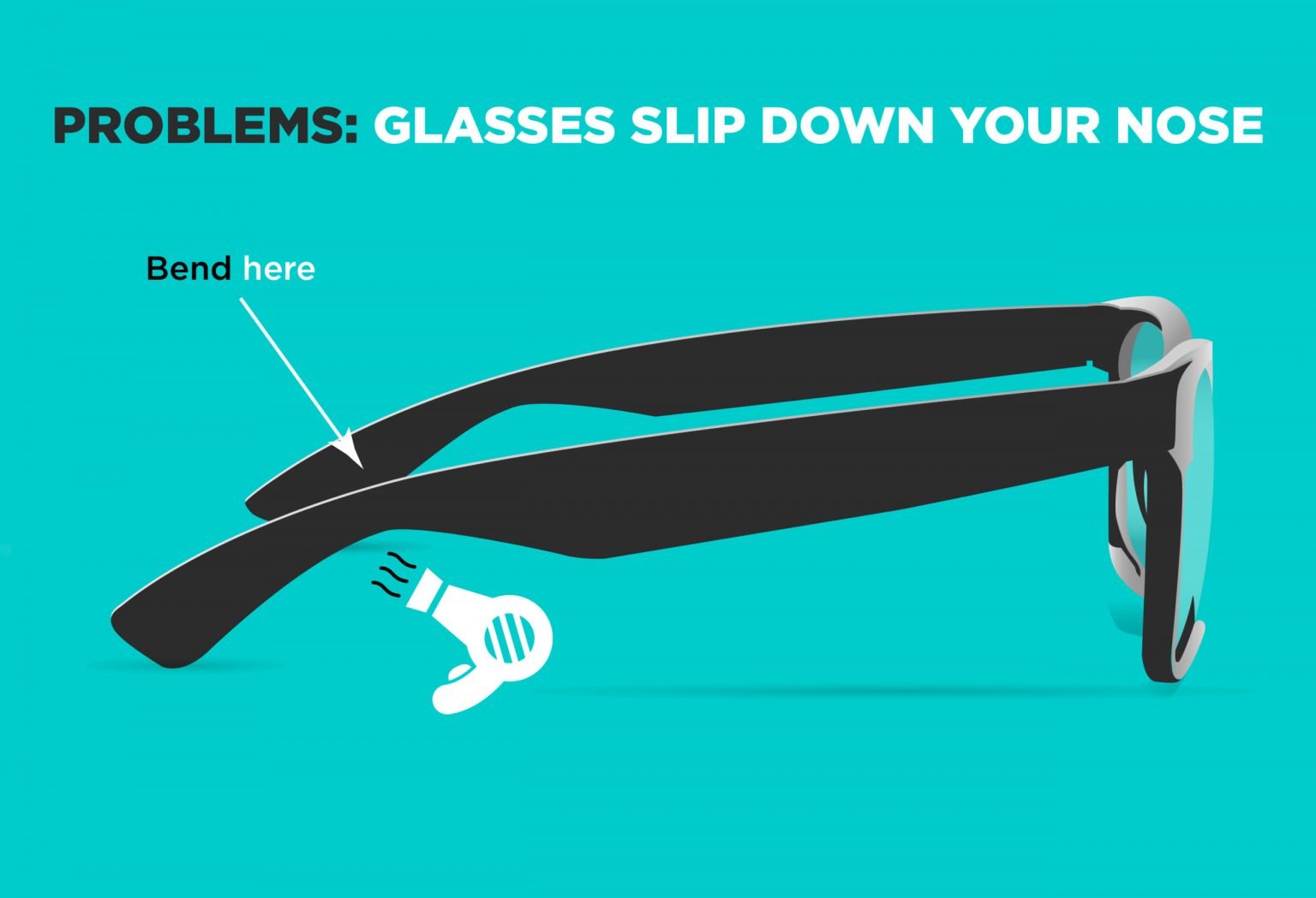 Slipping And Sliding? How To Adjust Your Glasses At Home - EZOnTheEyes