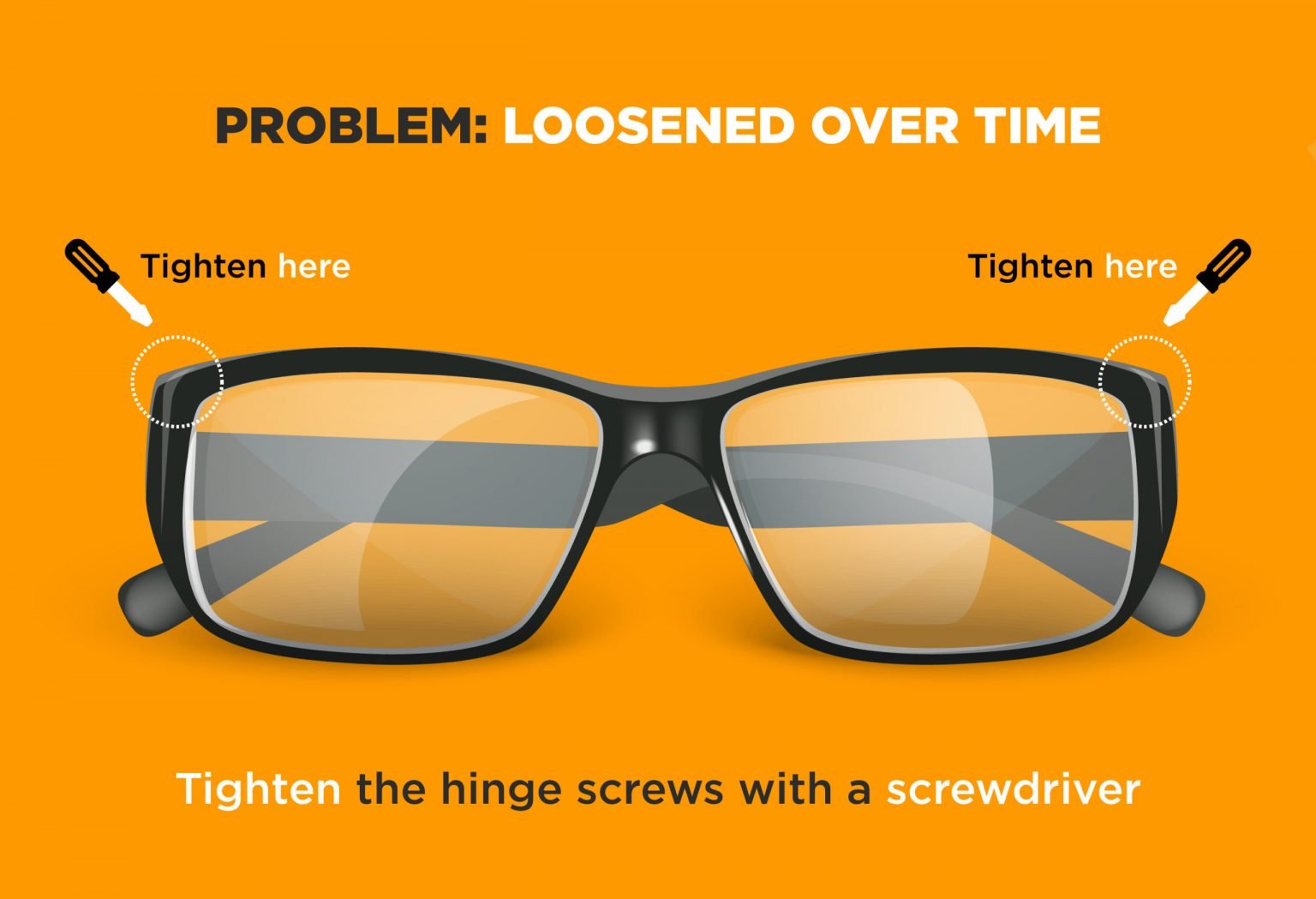 Slipping and Sliding? How to Adjust Your Glasses at Home - EZOnTheEyes