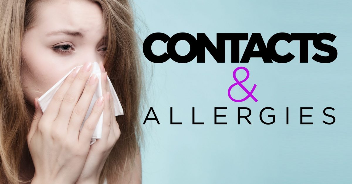 Dealing with Seasonal Allergies and Contact Lenses - EZOnTheEyes