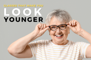 Glasses that make you look younger