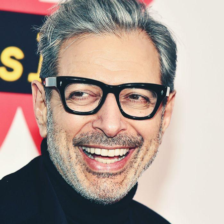 Jeff Goldblum bold glasses