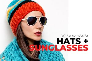 winter combos - hats + sunglasses