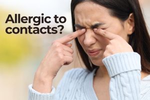 allergic to contacts