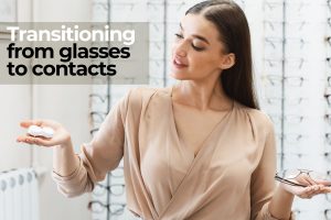 Glasses to contacts