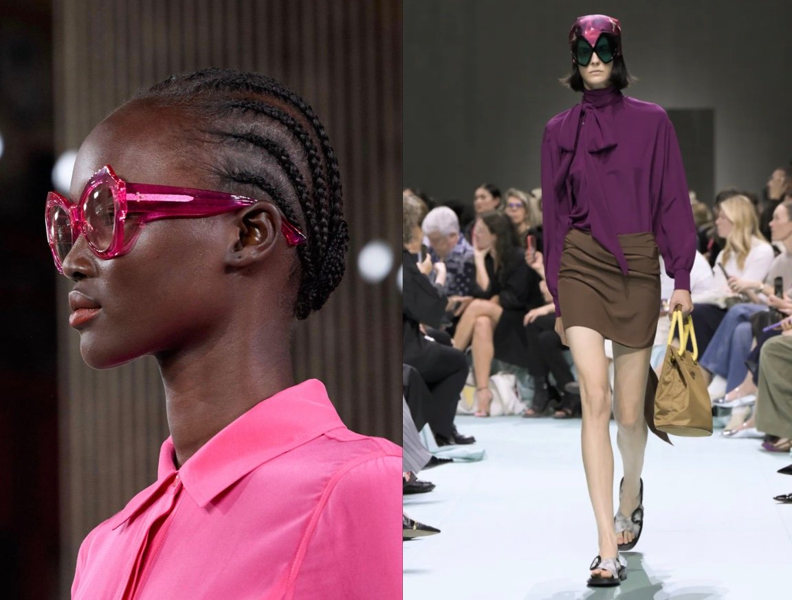 2025 Eyewear Trends from the Runways EZOnTheEyes