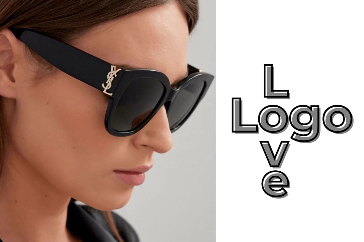 Logo love sunglasses