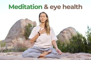 meditation and eye health