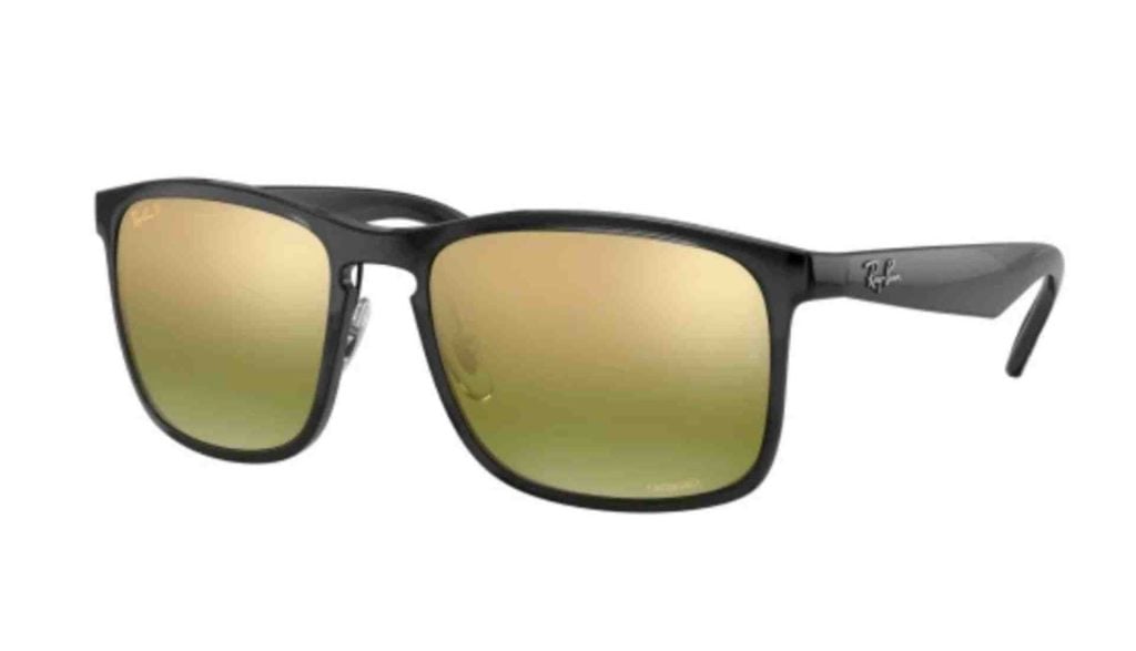 Ray-Ban RB4264 men's sunglasses in style 876/60 (Grey-Green Chromance)